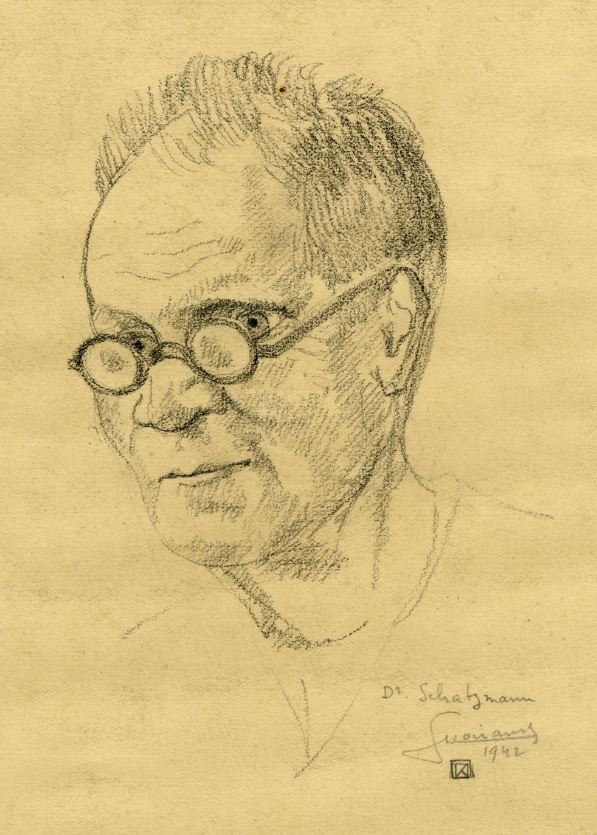 Portrait du Dr Schatzman, 1942 © MDS / Coll. part.